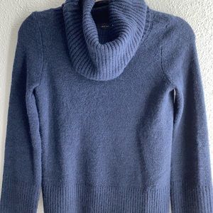 Cozy navy turtleneck